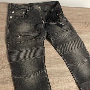 Neil Barrett moto jeans size 36US